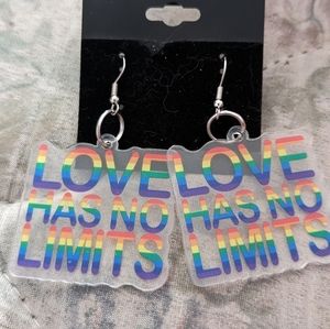 Pride earrings handmade